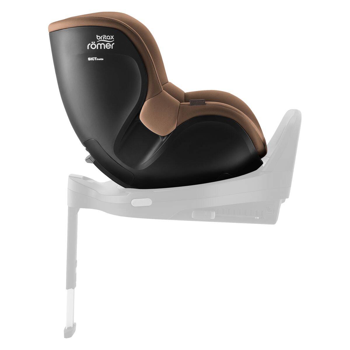 Britax Römer Avtosedež i-size 61-105 cm Dualfix 5Z Lux warm caramel