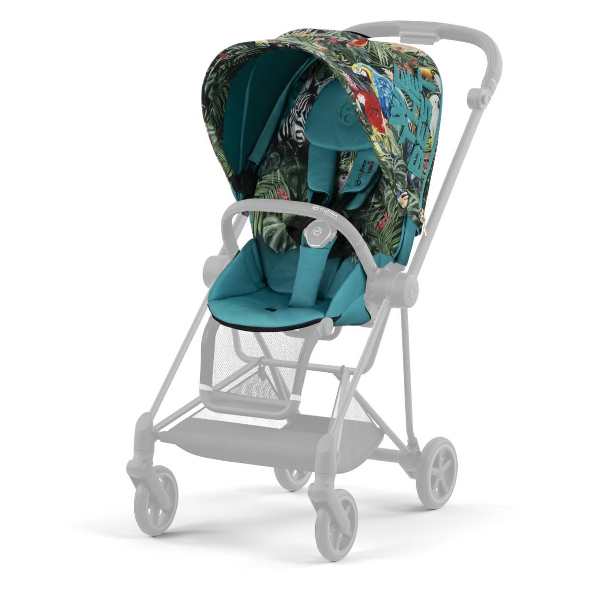 Cybex Sedežna enota We the best Mios Platinum mid turquoise