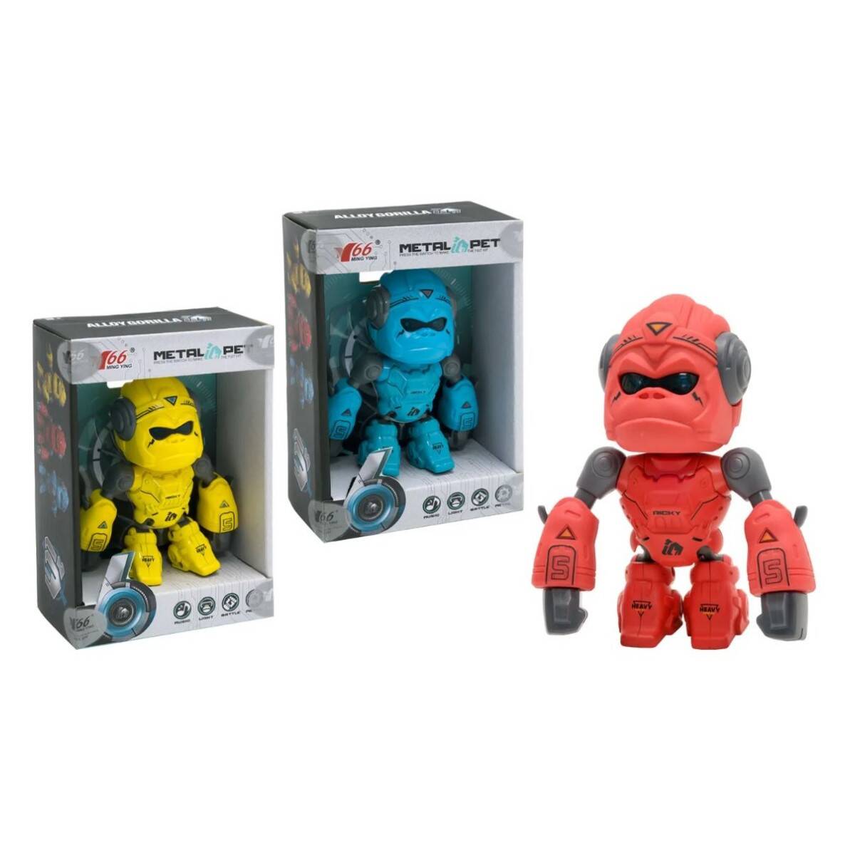 UNIKA gorila die cast 13cm sa zvukom 912500