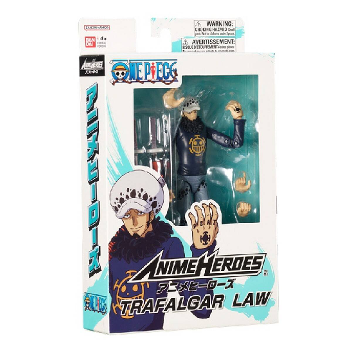 BANDAI One Piece figura AH Trafalgar Law 17 cm 36937