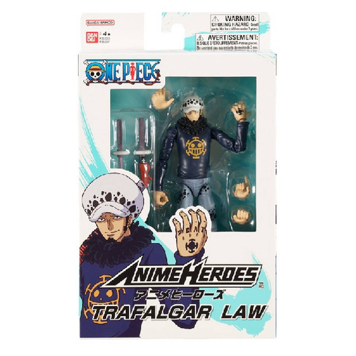 BANDAI One Piece figura AH Trafalgar Law 17 cm 36937