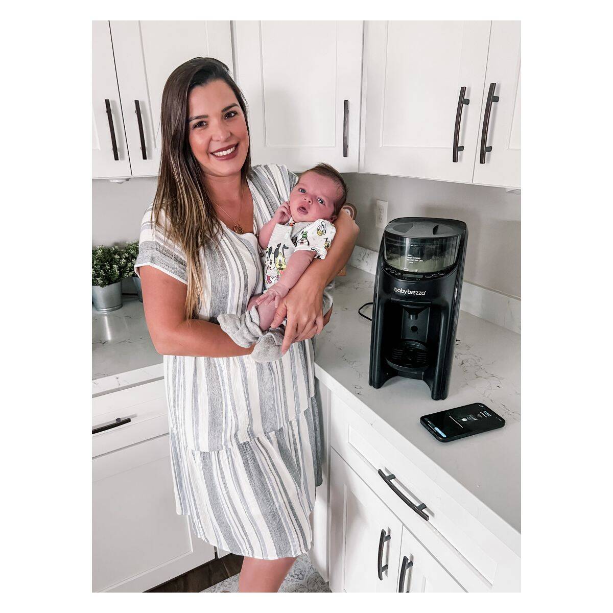 BABY BREZZA uređaj za pripravu adaptiranog mlijeka black FRP0131