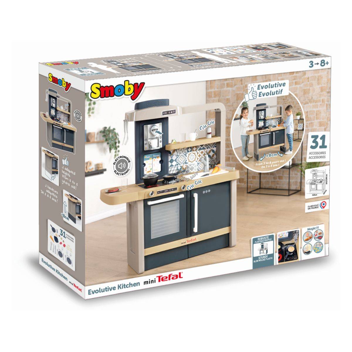 Smoby kuhinja Tefal Evolutive