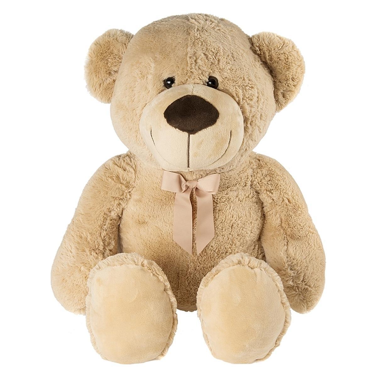 SMIKI pliš igračka bež medvjed - 100 cm 5758704