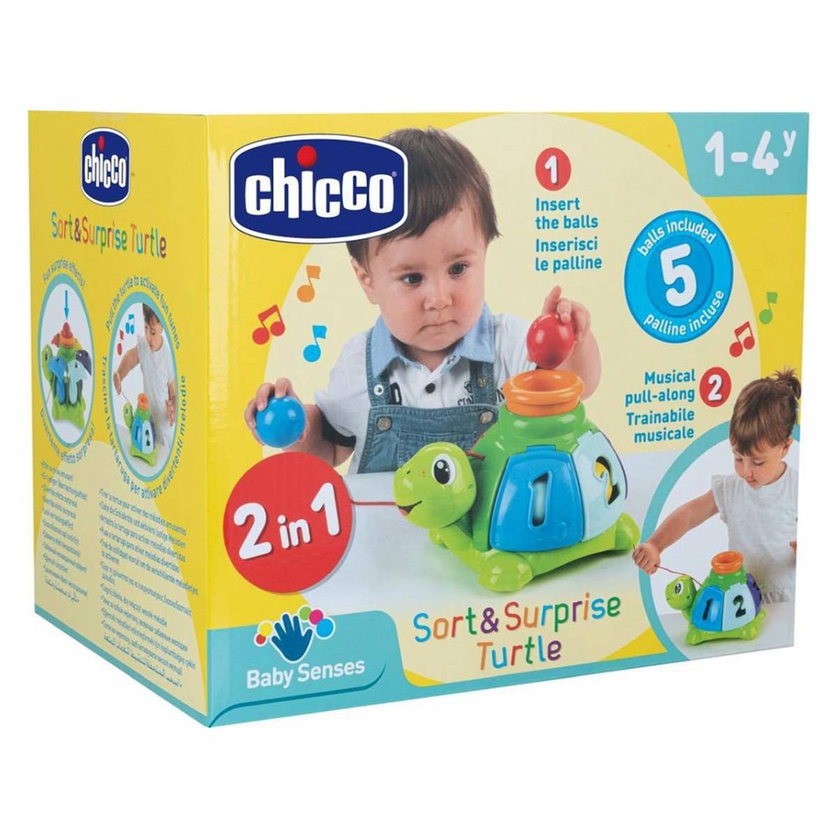 CHICCO kornjača sort&surprise