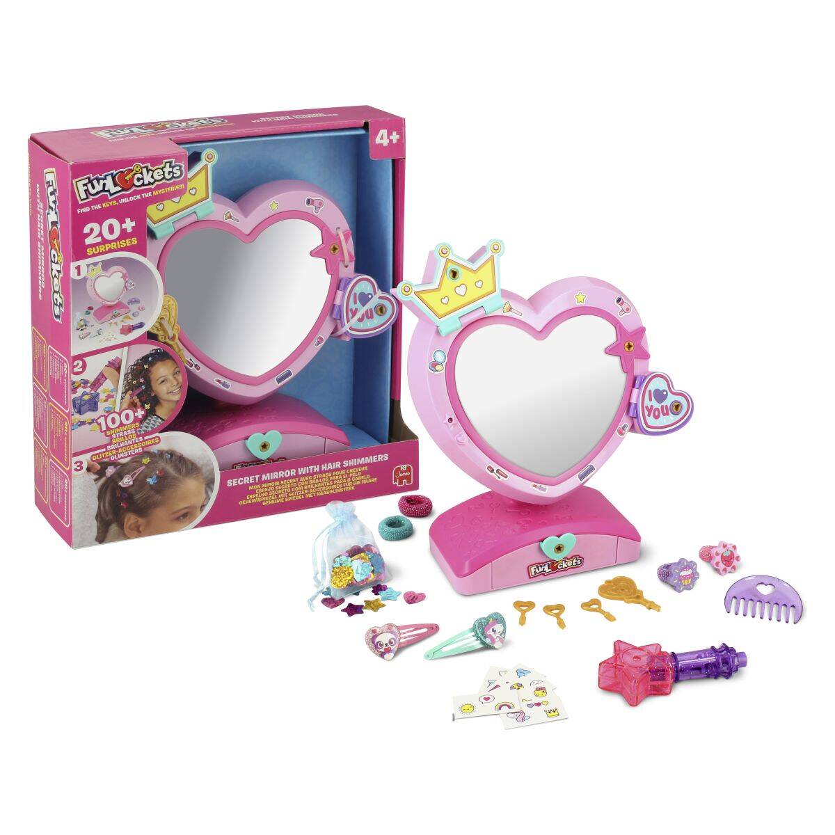 FUNLOCKETS tajno ogledalo s dodacima