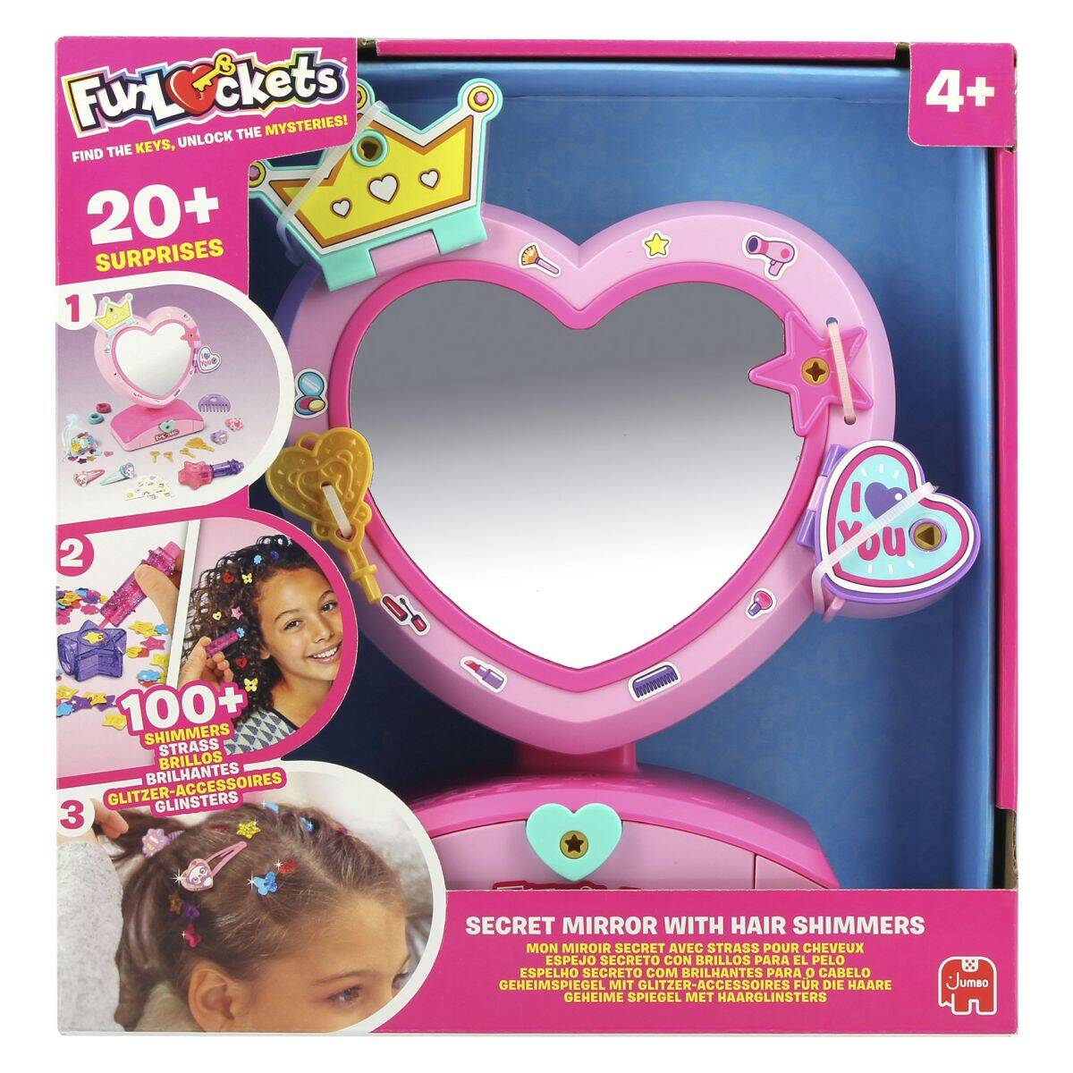 FUNLOCKETS tajno ogledalo s dodacima