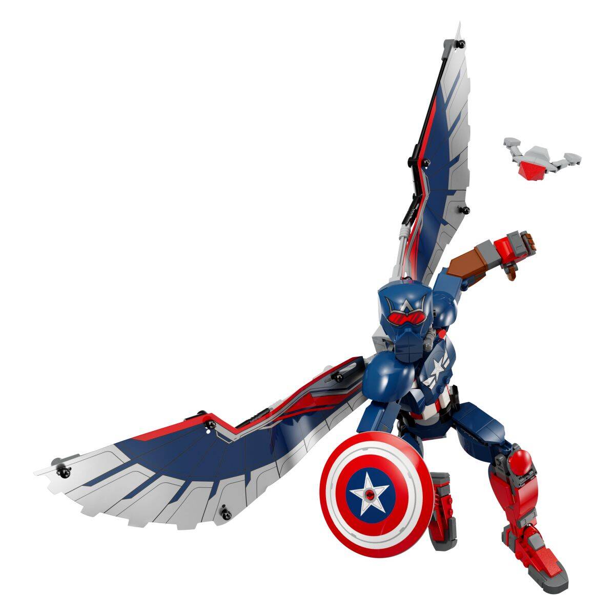 Lego® Super Heroes 76296 Nova konstrukcijska figura Stotnik Amerika