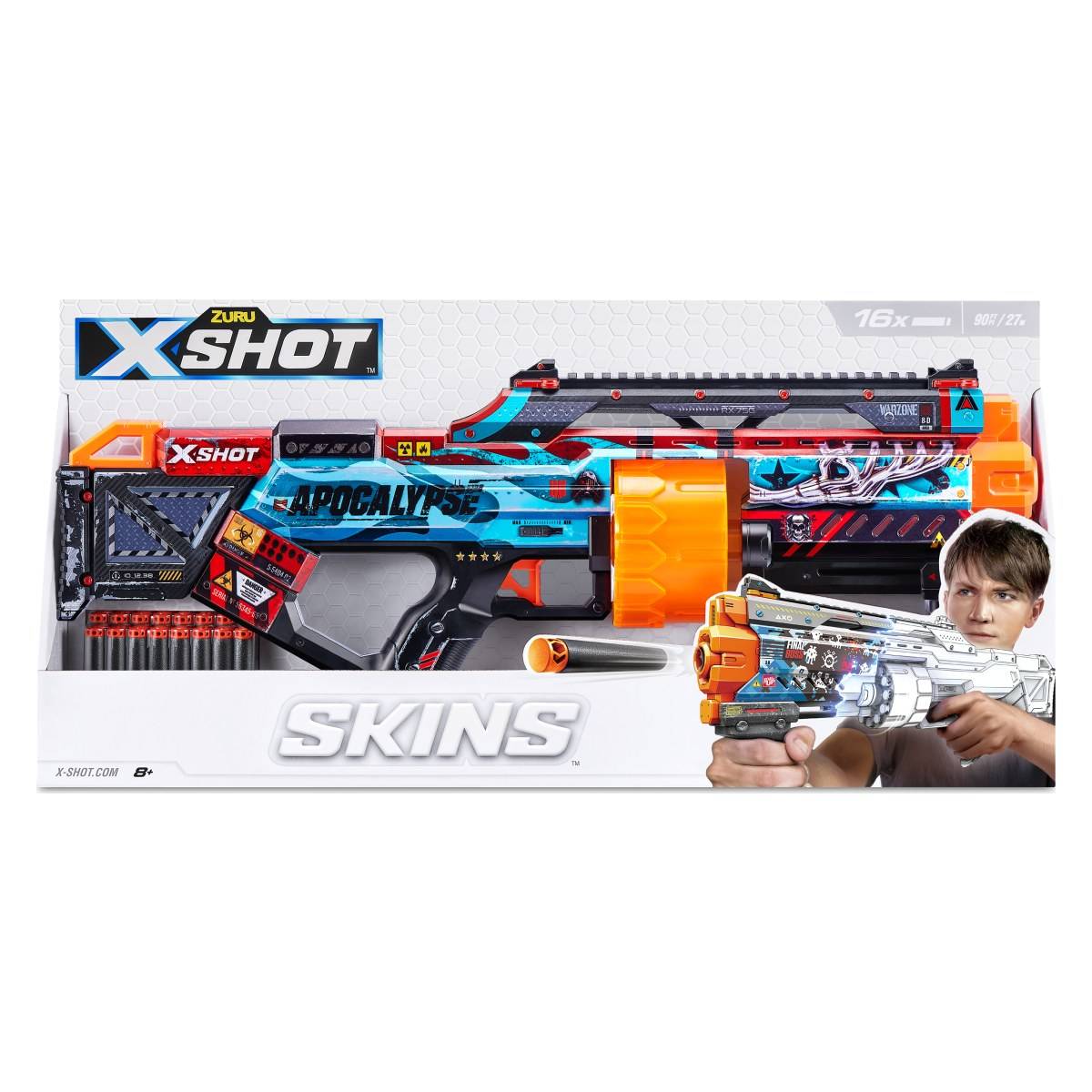X-shot Skins-last stand mitraljez šk.02124