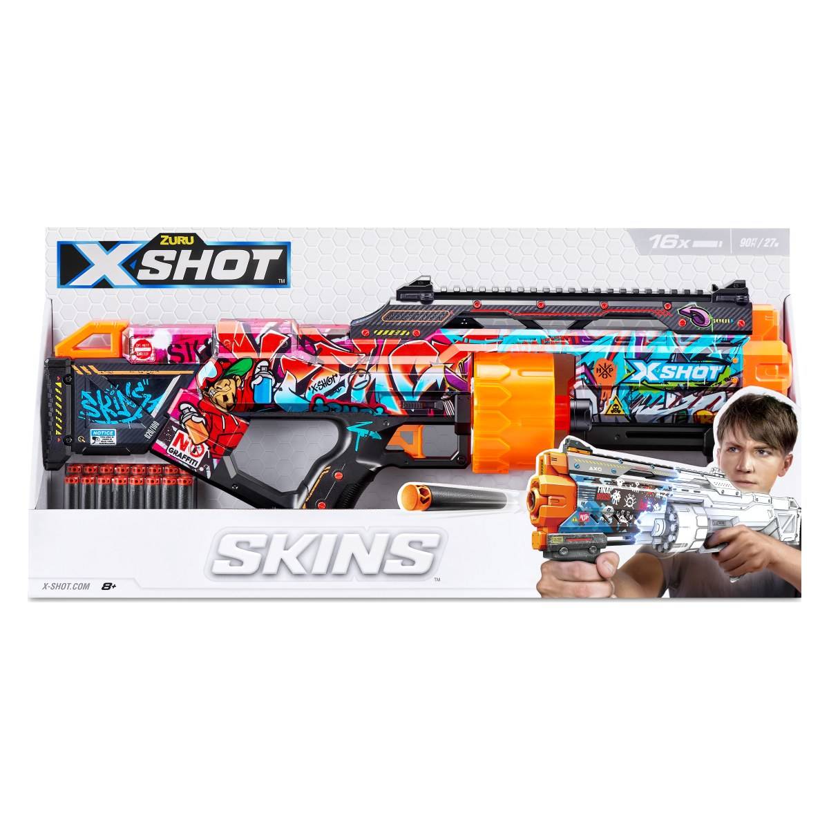 X-shot Skins-last stand mitraljez šk.02124