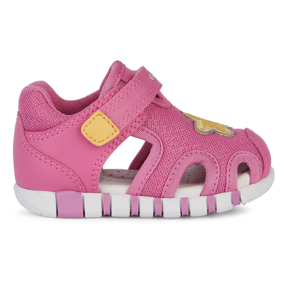 Geox sandal B4517B B S. IUPIDOO B C8F2V 0GNBC D dk pink/yellow 24