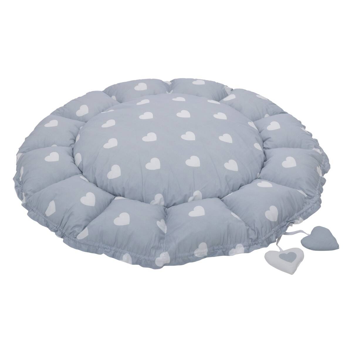 Bubaba by FreeON gnezdece okroglo srca grey
