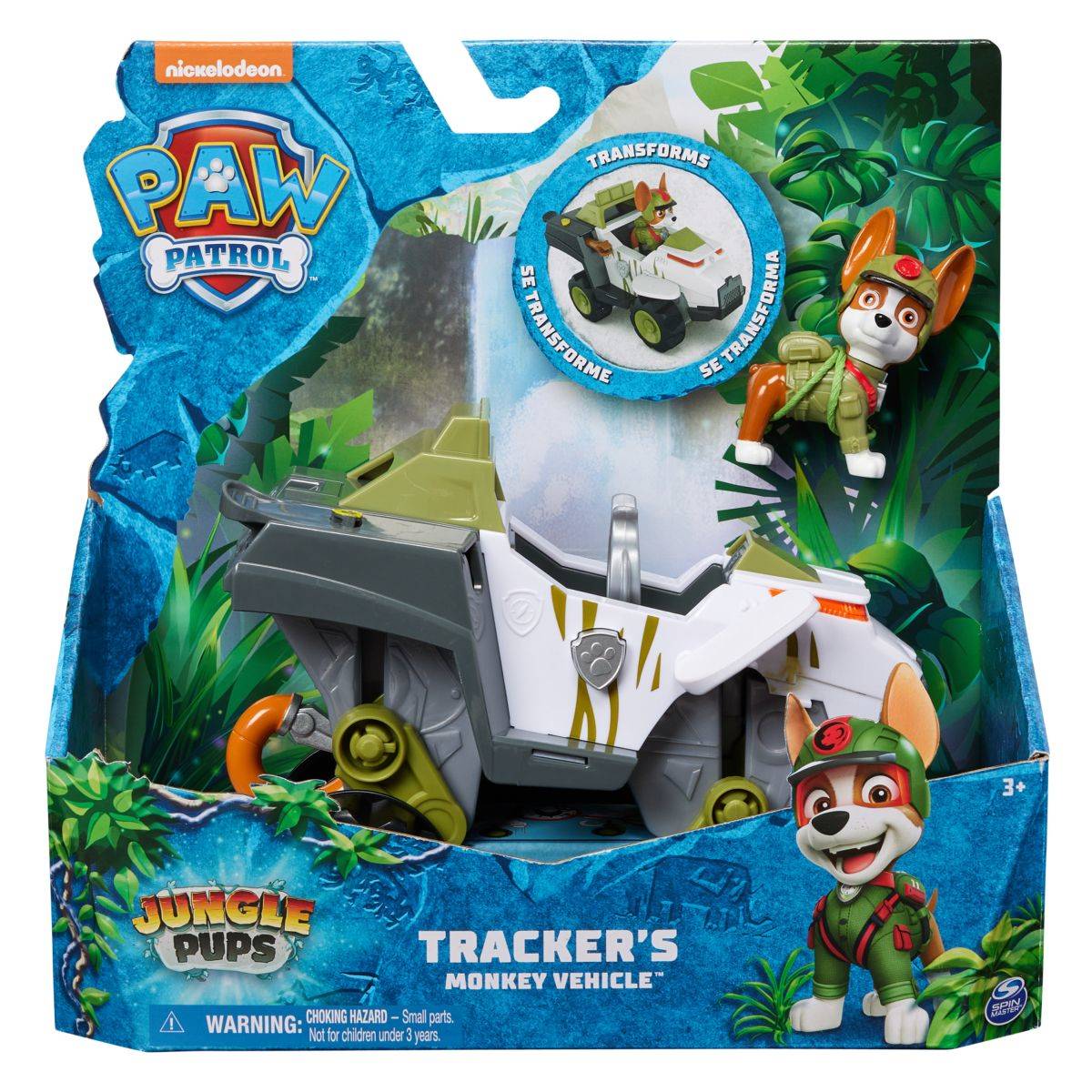 PAW PATROL Jungle vozilo Tracker sa figuricom