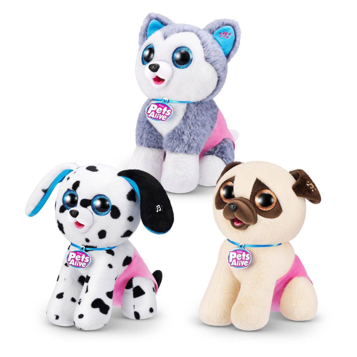 ZURU pliš psić Pets Alive Pooping Puppies 3 sort.