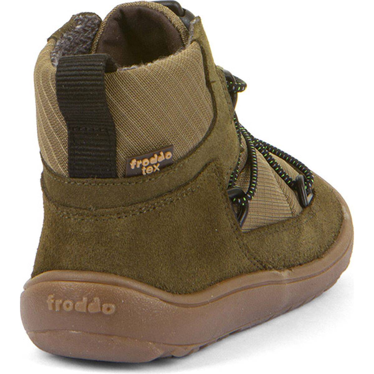 Froddo čevelj gležnjar - membrana G3110267 AREFOOT TEX TRACK U olive 30