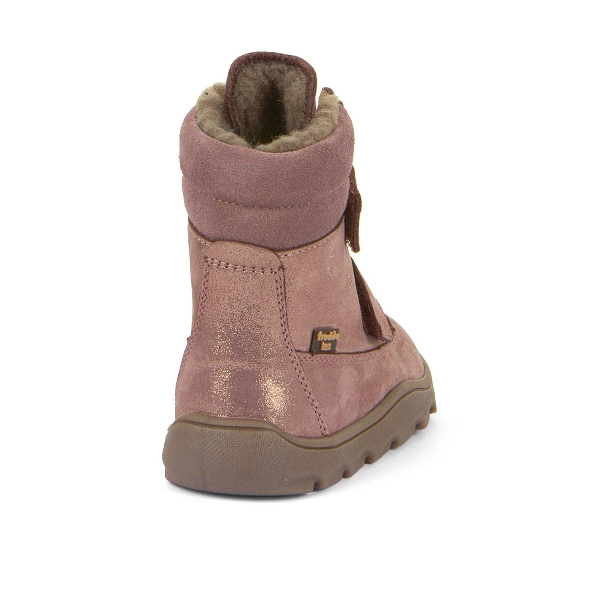 Froddo škornji G3160240 ZERU TEX WINTER BAREFOOT podloženi D pink/gold 26