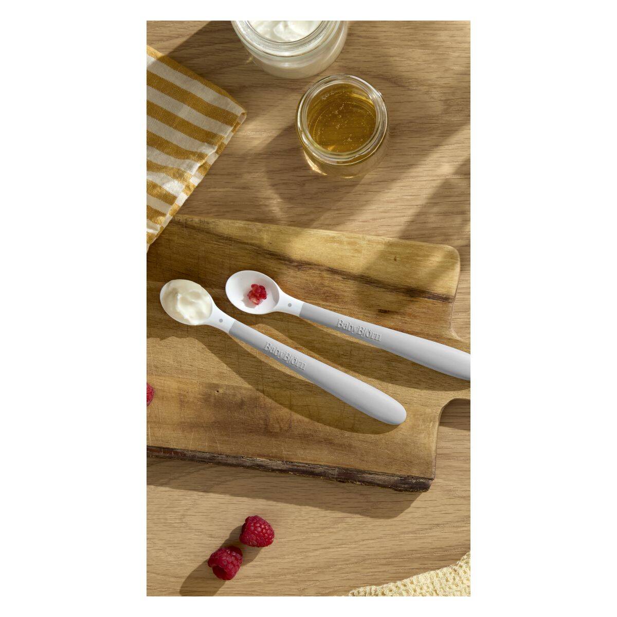 BABYBJORN žlice 2/1 grey