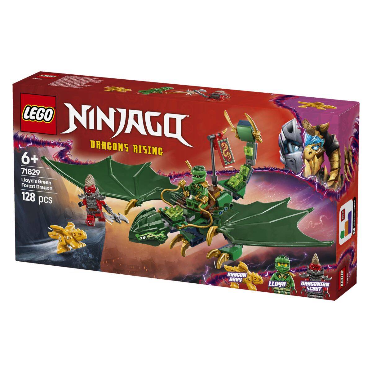 Lego® Ninjago® 71829 Lloydov zmaj zelenega gozda