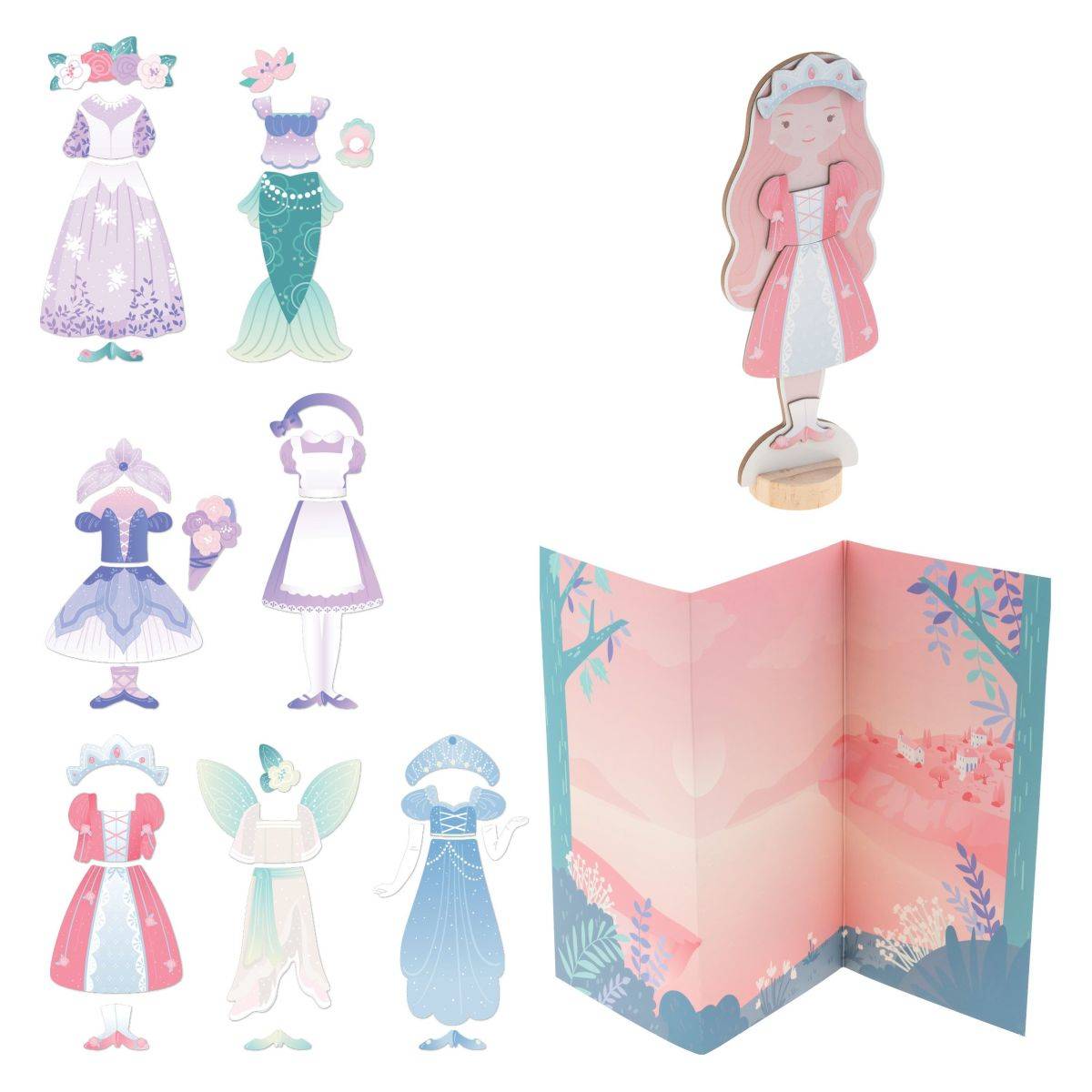 Stephen Joseph Magnetki dress up dolls MORSKA DEKLICA 1275-28