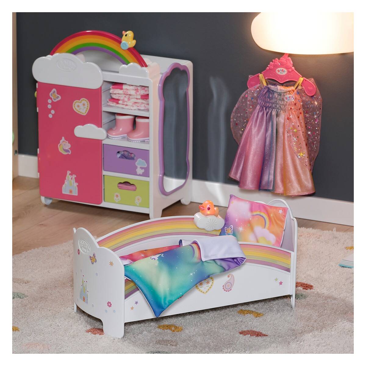 ZAPF BABY BORN krevet Rainbow