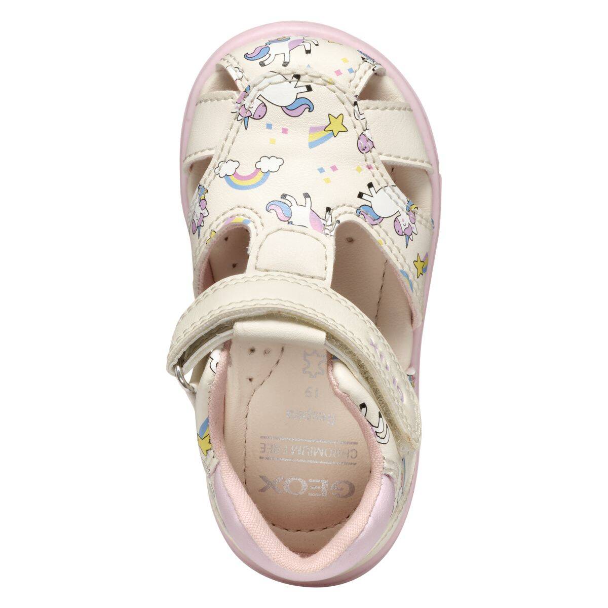 Geox sandal B556FB B SANDAL ZAPITO B C0175 000BC D ivory/pink 21