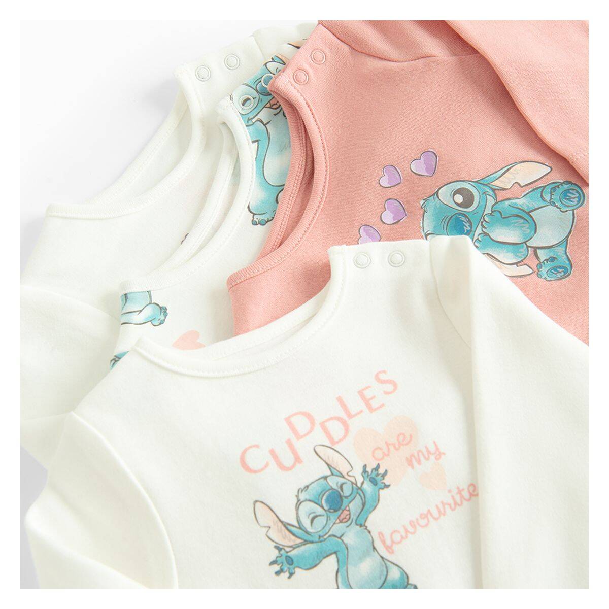 Cool Club perilo bodi 4 kosi DR LCG3101414-00 DISNEY D Večbarvno 98