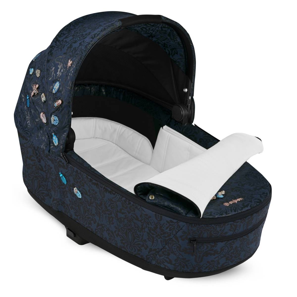 CYBEX Košara za kolica Jewels of Nature Priam Lux Platinum dark blue