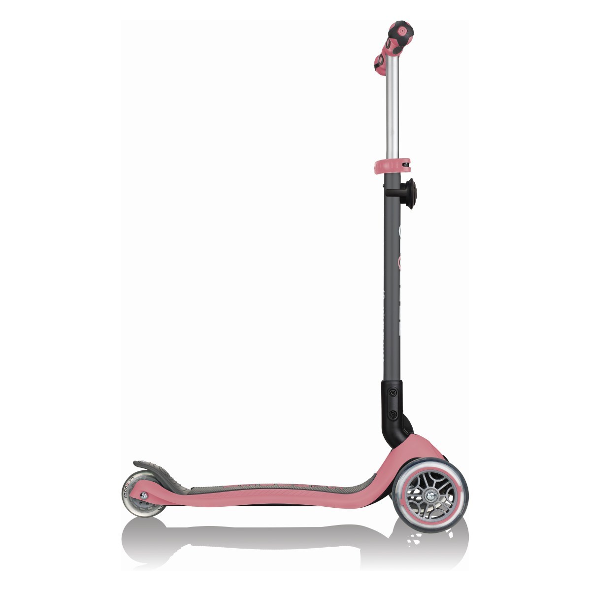 Globber skiro GO UP Deluxe zložljiv temno roza 644-210