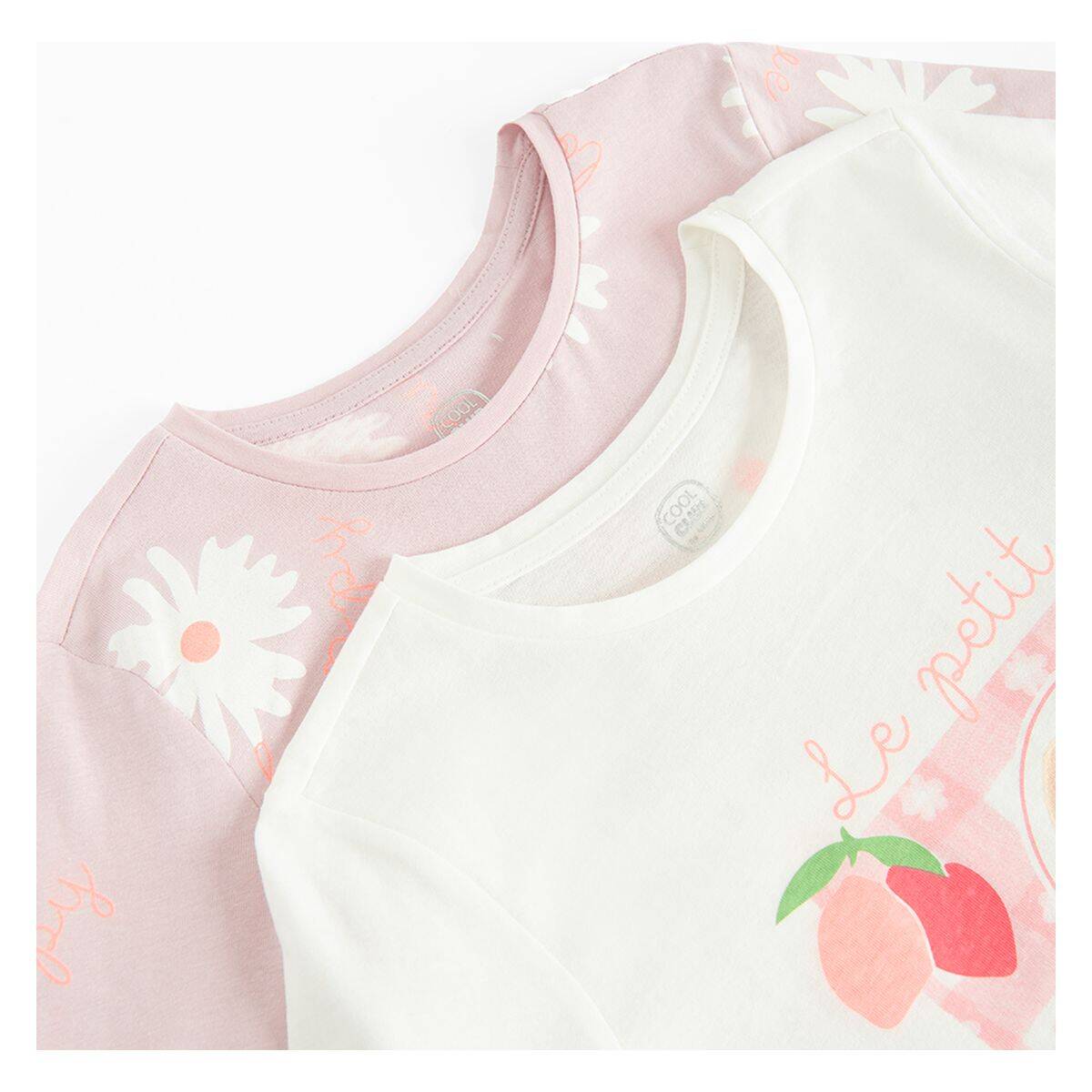 COOL CLUB majica 2 kom DR CCG3011330-00 Ž Šareno 110