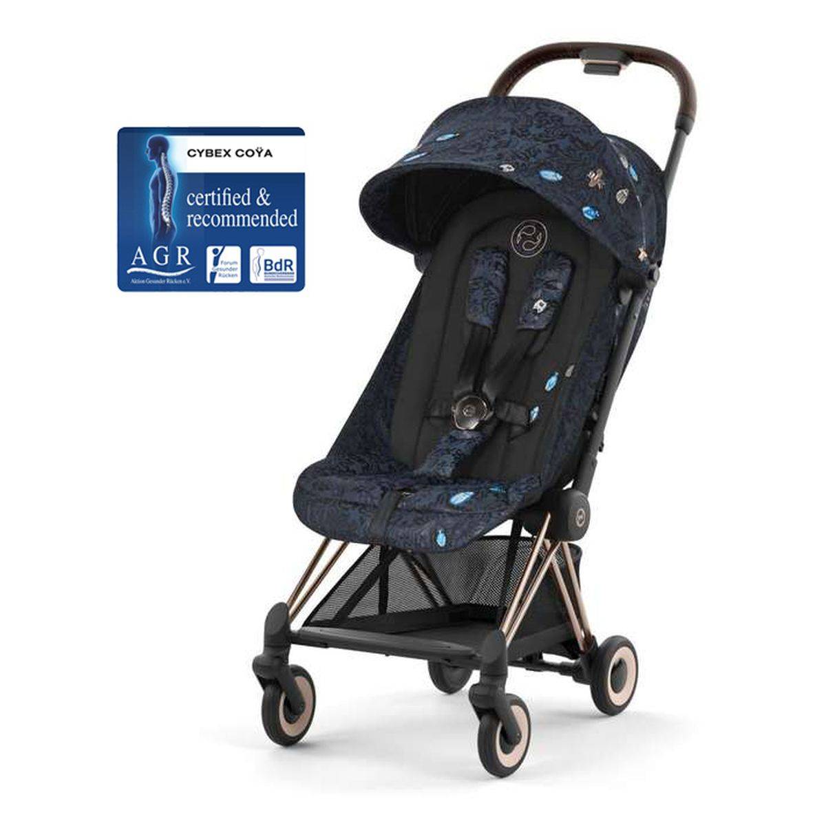 Cybex športni voziček Jewels of Nature Coya Platinum dark blue