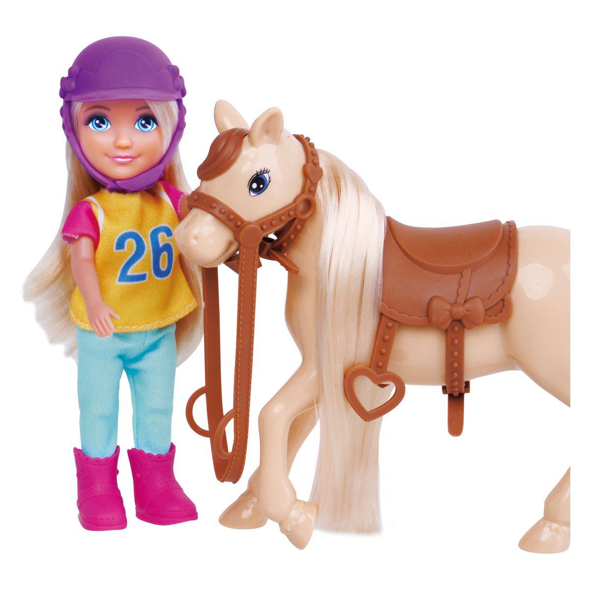 Masen Toys Кукла со коњ - Baby Center Интернет продавница