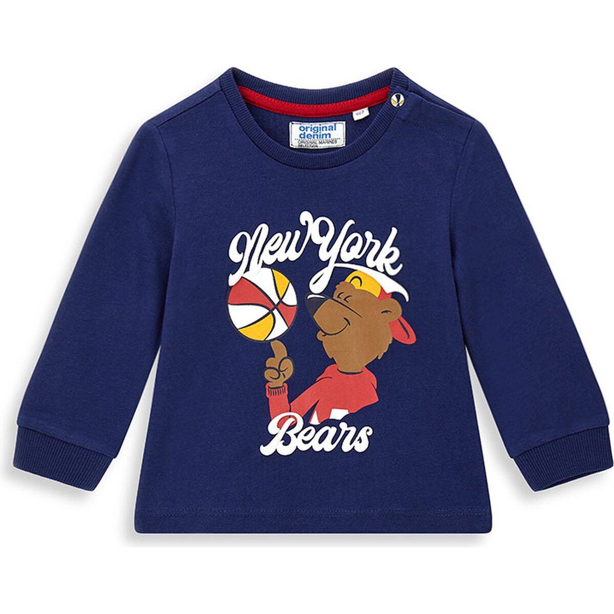 Original Marines majica DR DFA0629NM F Modra 80