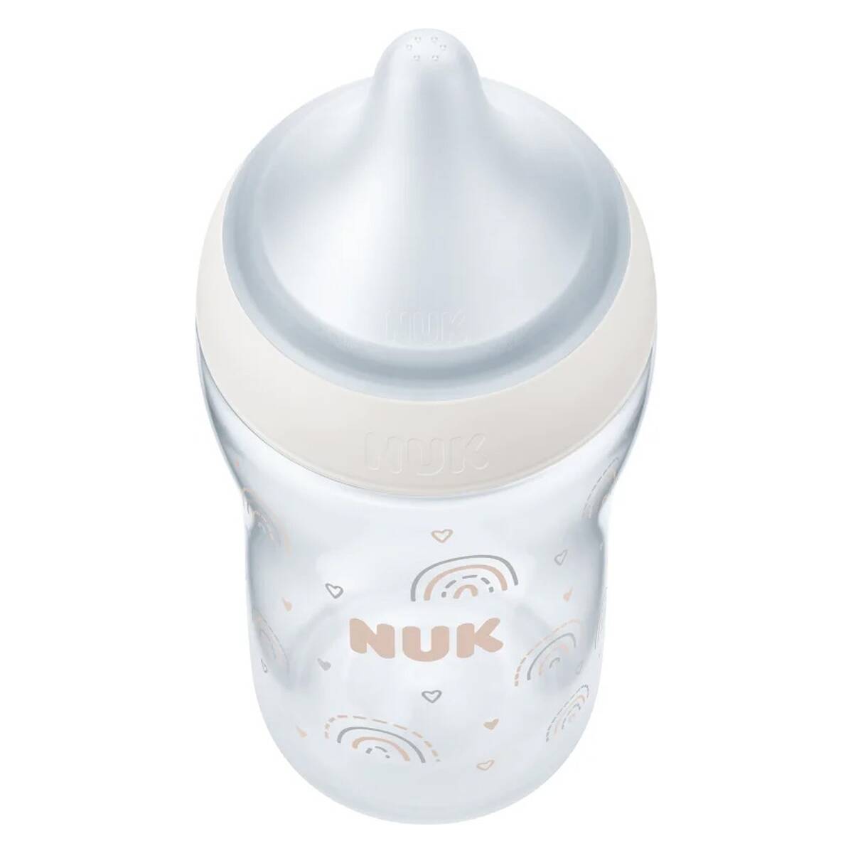 Nuk steklenička steklena Perfect match 230 ml rainbow