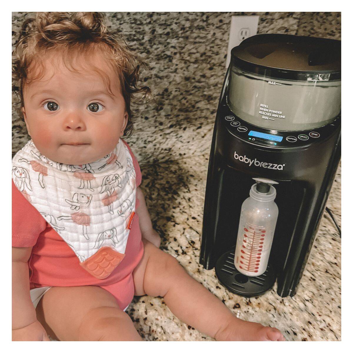 BABY BREZZA uređaj za pripravu adaptiranog mlijeka black FRP0131