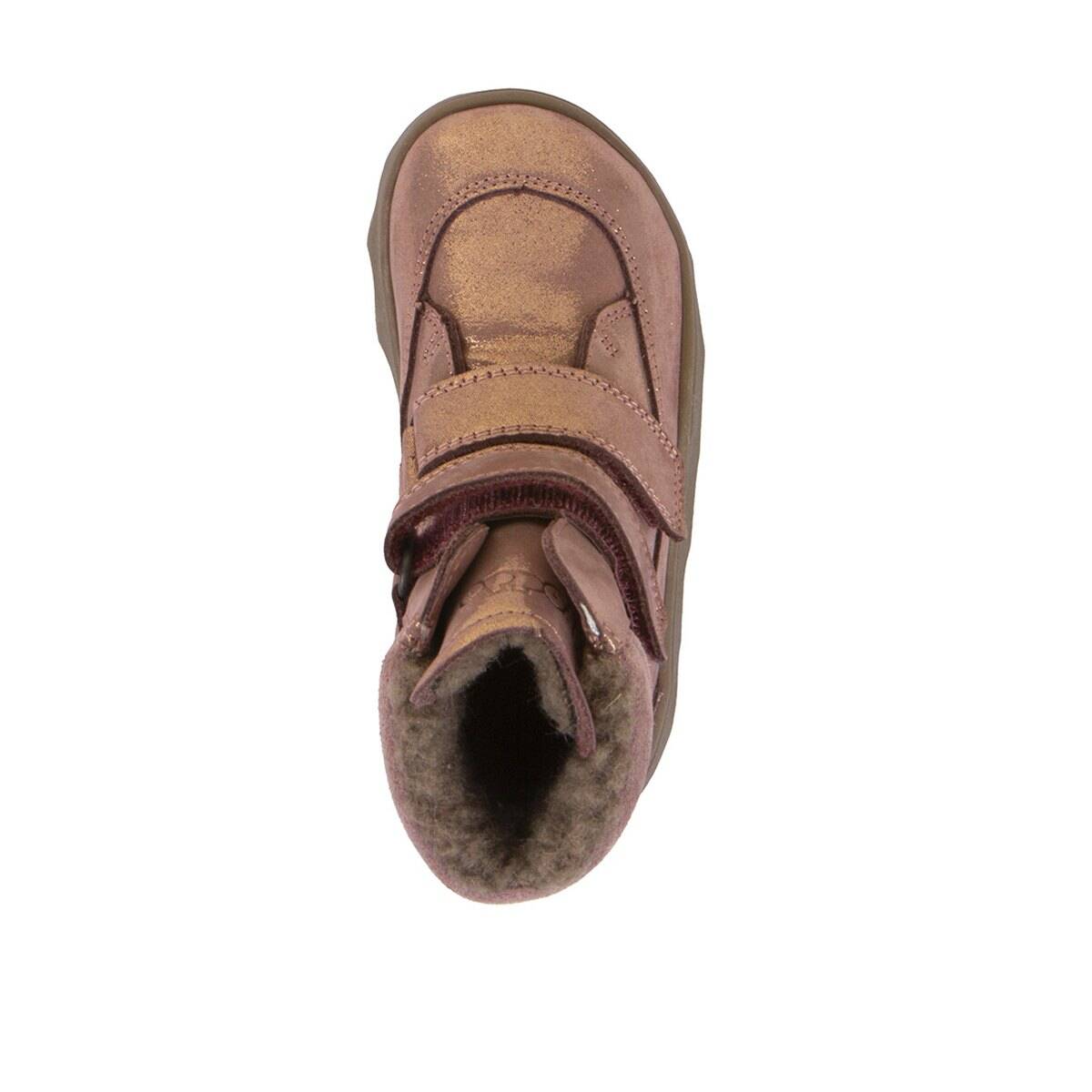 Froddo škornji G3160240 ZERU TEX WINTER BAREFOOT podloženi D pink/gold 27