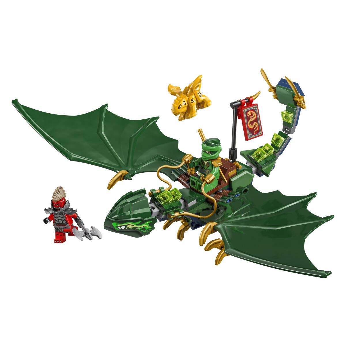 Lego® Ninjago® 71829 Lloydov zmaj zelenega gozda