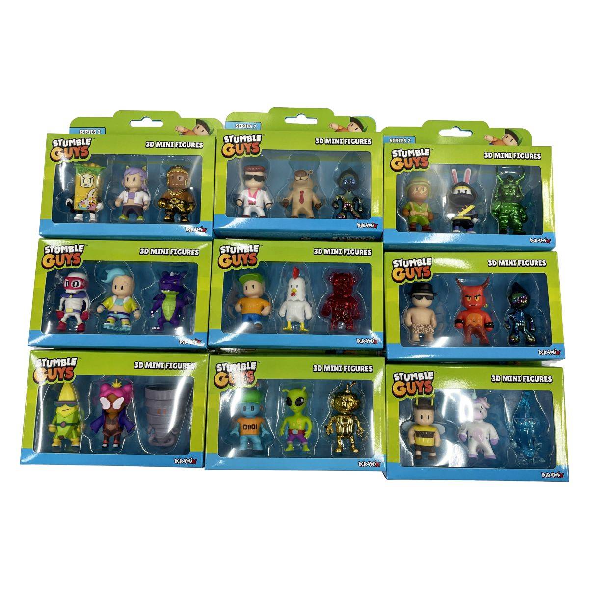 Stumble guys figura 3 kosi sort.
