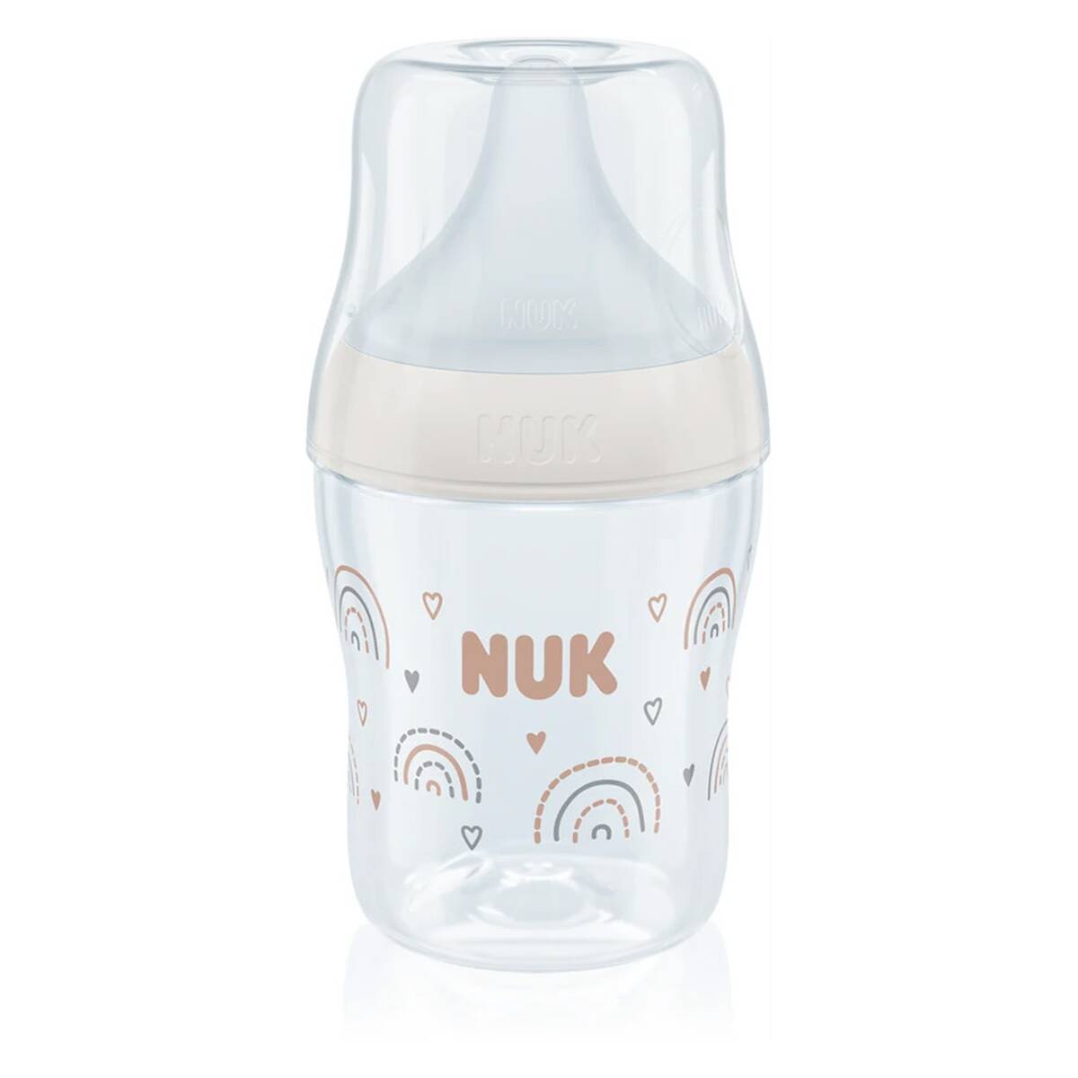 NUK staklena bočica Perfect match 120 ml rainbow