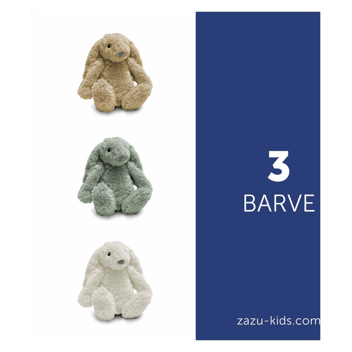 ZAZU mekana Deluxe glazbena igračka za smirenje Zeko Ro - Green - USB-C