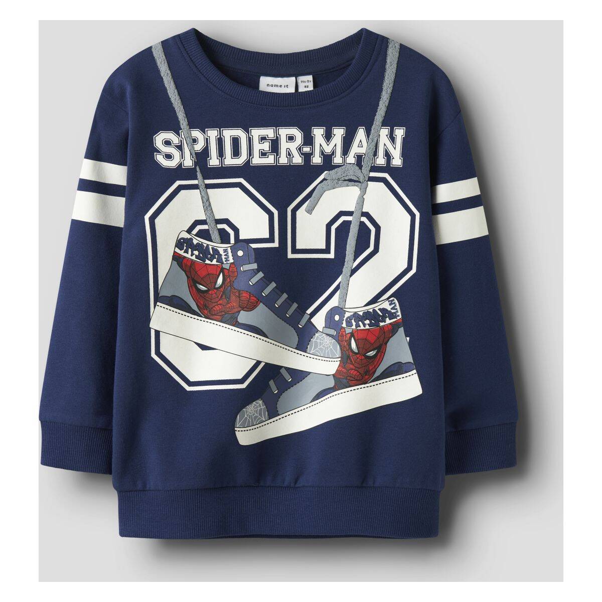 Name It pulover DR 13247174 NMMADAM SPIDER NREG SWEAT BRU MAR F Modra 122/128