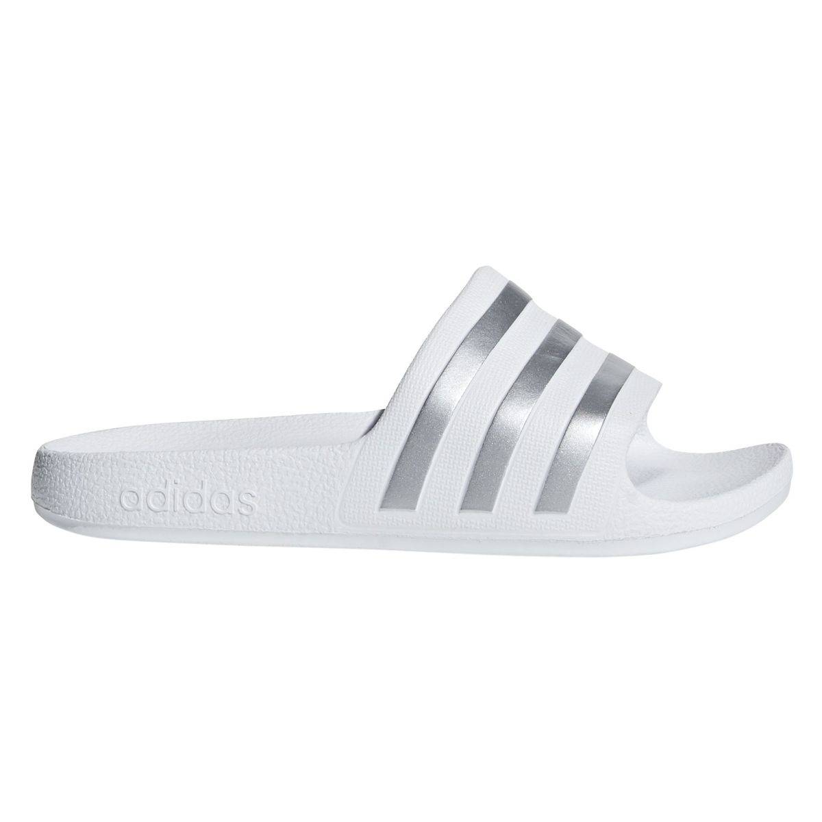 Adidas natikač zunanji F35555 ADILETTE AQUA K U ftwr white/silver met./ftwr white 32