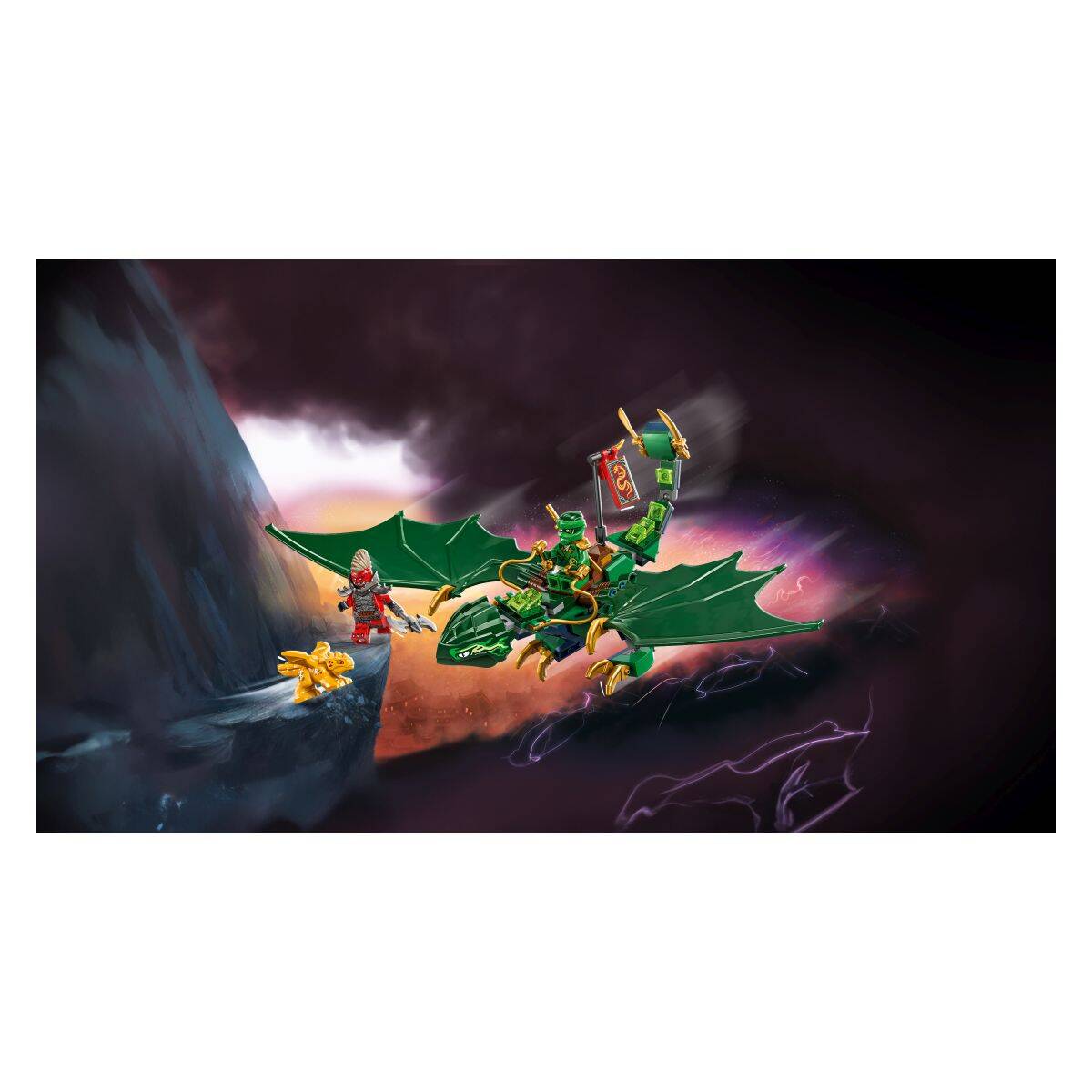 Lego® Ninjago® 71829 Lloydov zmaj zelenega gozda