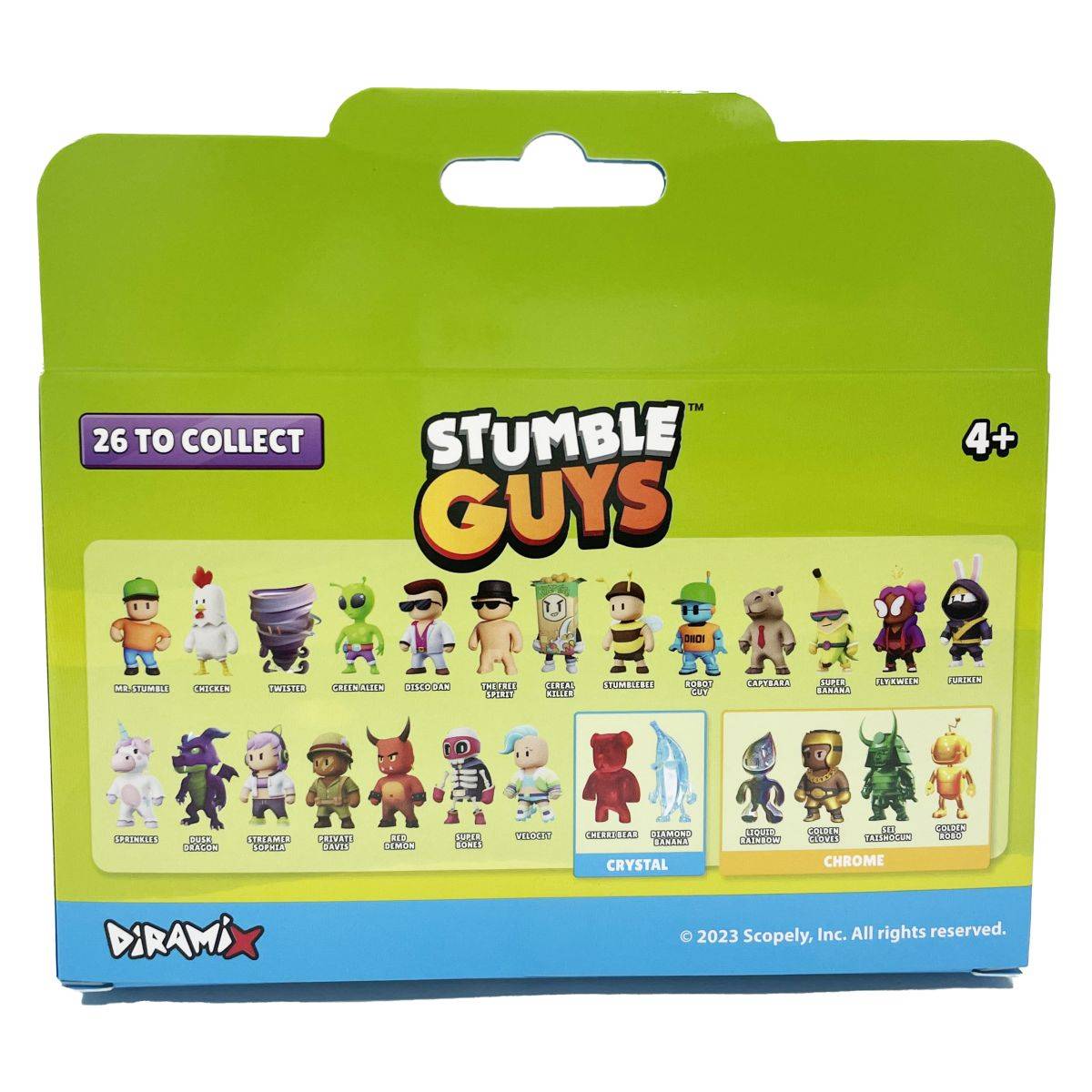 Stumble guys figura 3 kosi sort.