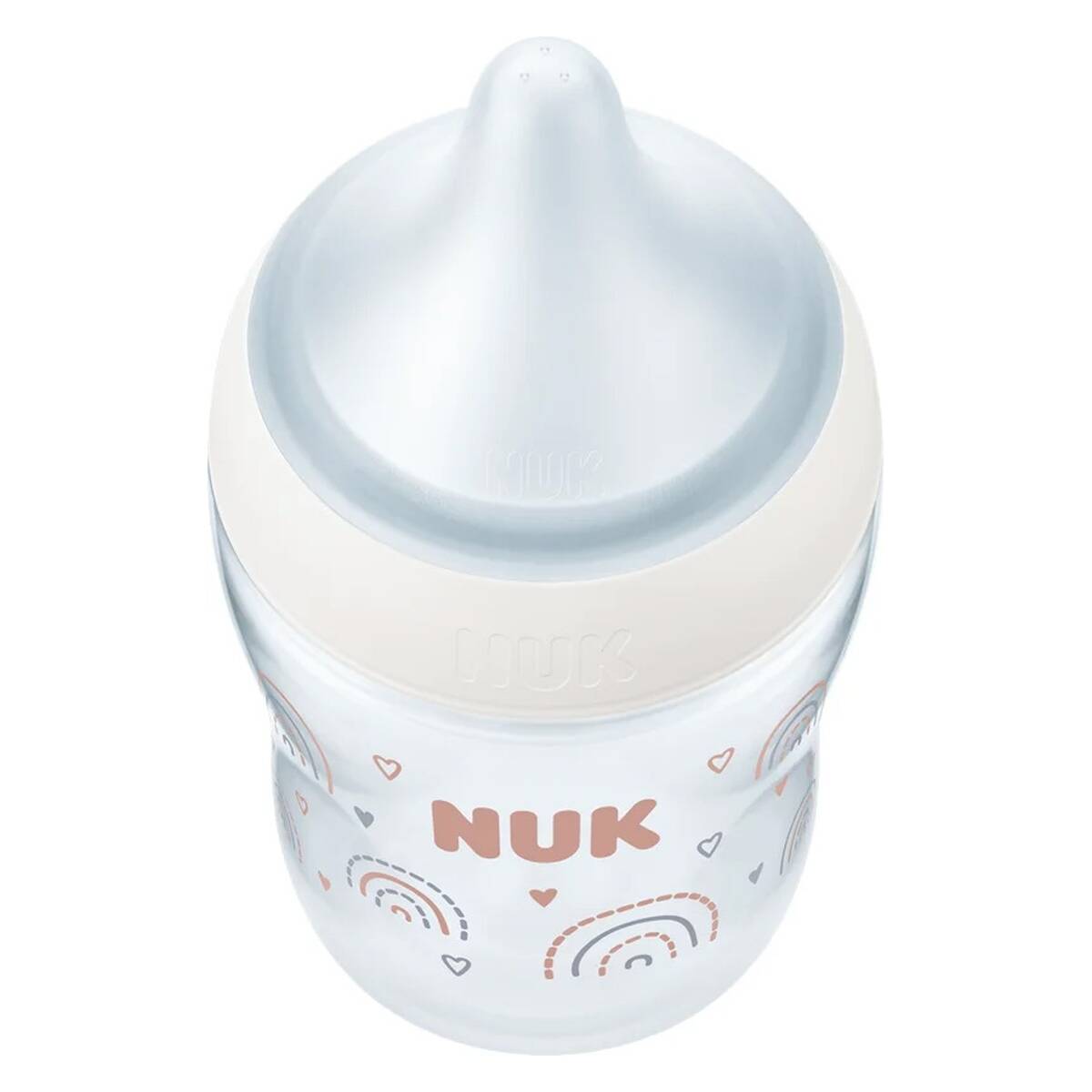 NUK staklena bočica Perfect match 120 ml rainbow