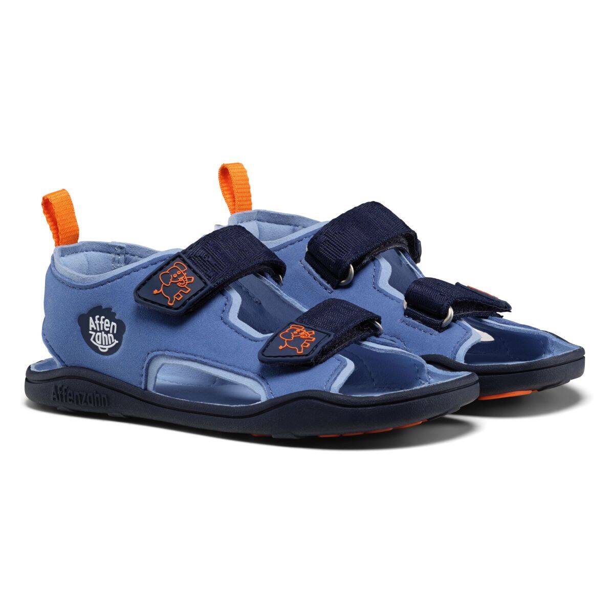 Affenzahn sandal Vegan Airy Elephant 00392-30052 barefoot F blue 24