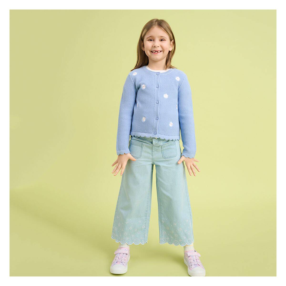 Cool Club hlače denim DH CJG3011363 D Modra 128