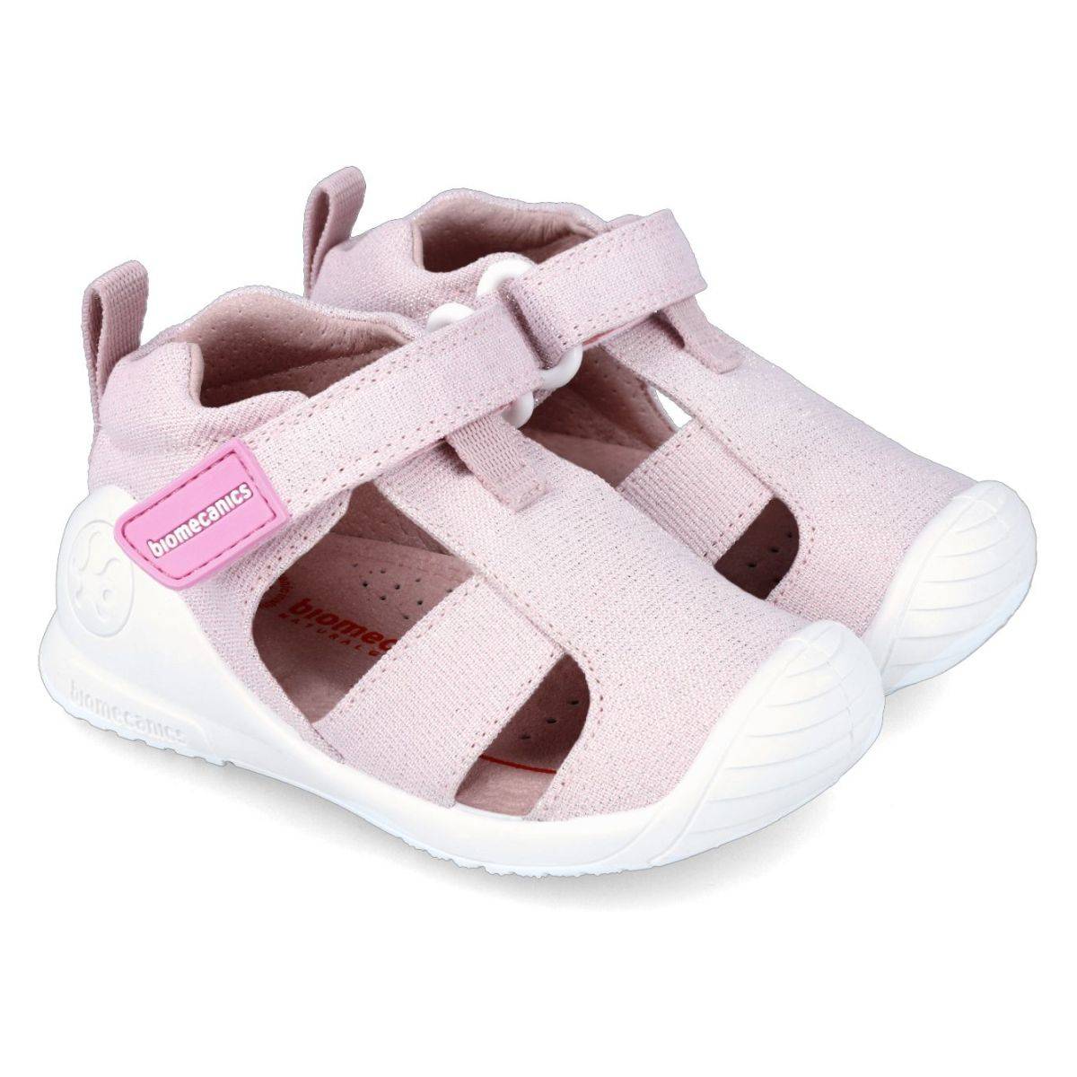 Biomecanics sandal 242189A D rosa (pique metalizado) 24