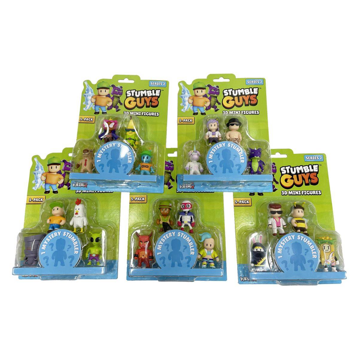STUMBLE GUYS s2 - figurice 5pk
