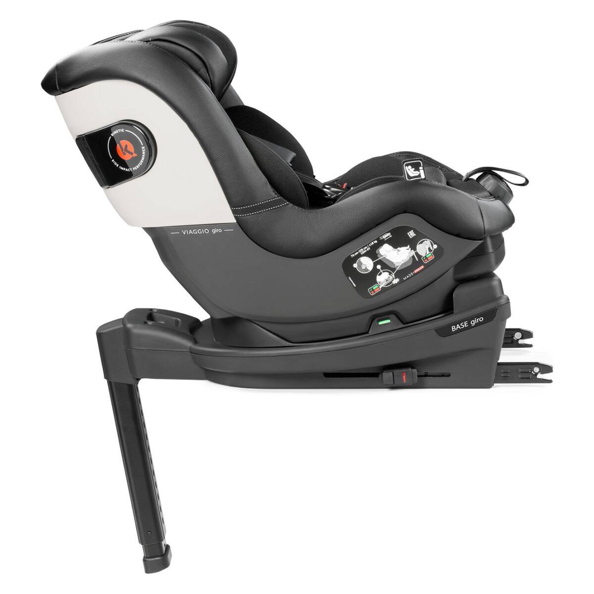 Peg Perego Avtosedež i-size 61-105 cm Viaggio Giro licorice