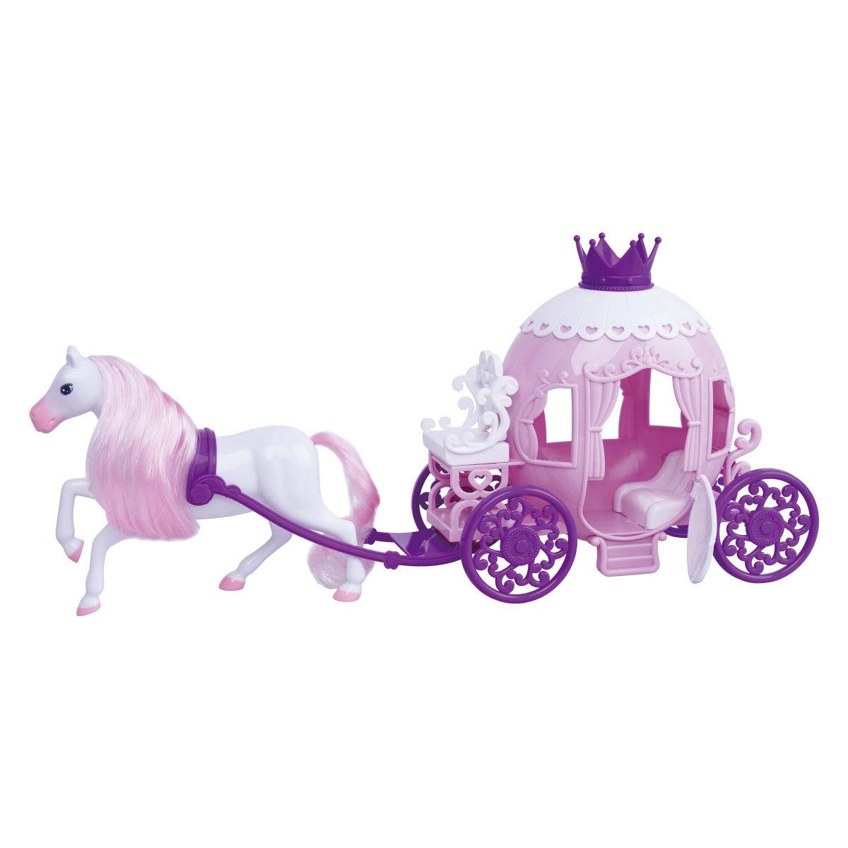 Masen Toys mala punčka  s konjem in kočijo
